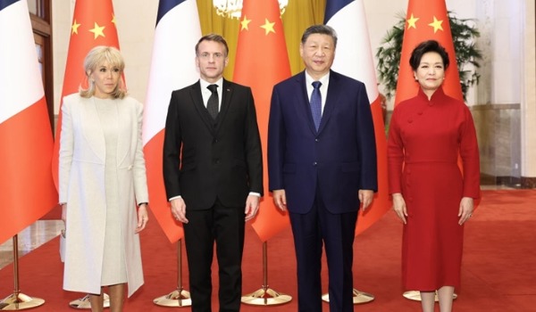 习近平同法国总统马克龙举行会谈