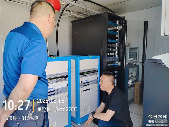 古浪县融媒体中心开展半年基站巡检工作圆满完成.jpg